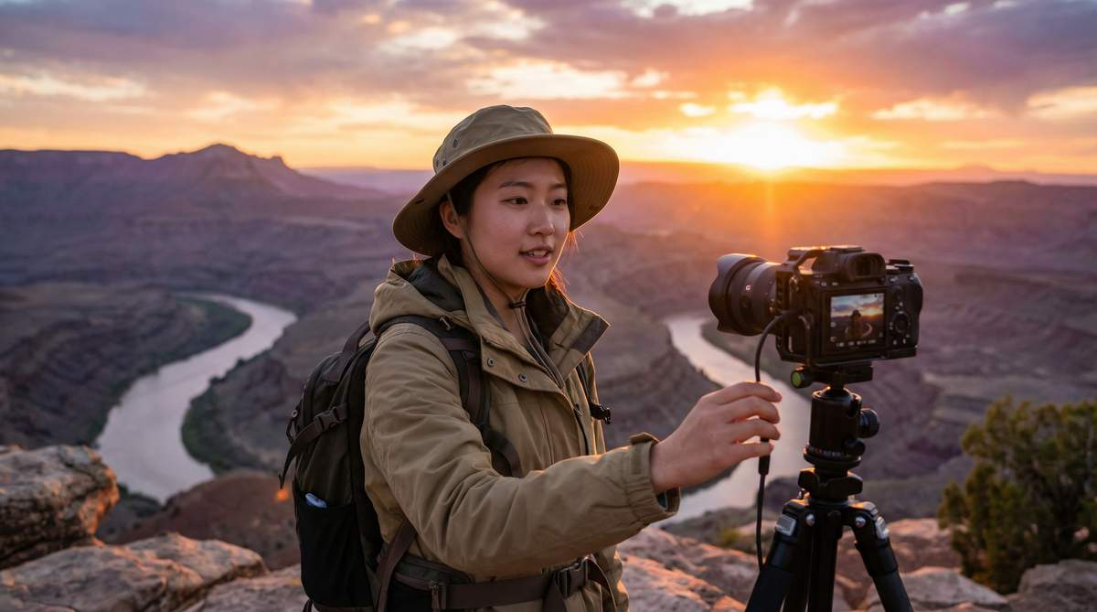 91TikTok旅行视频：户外探险Vlog